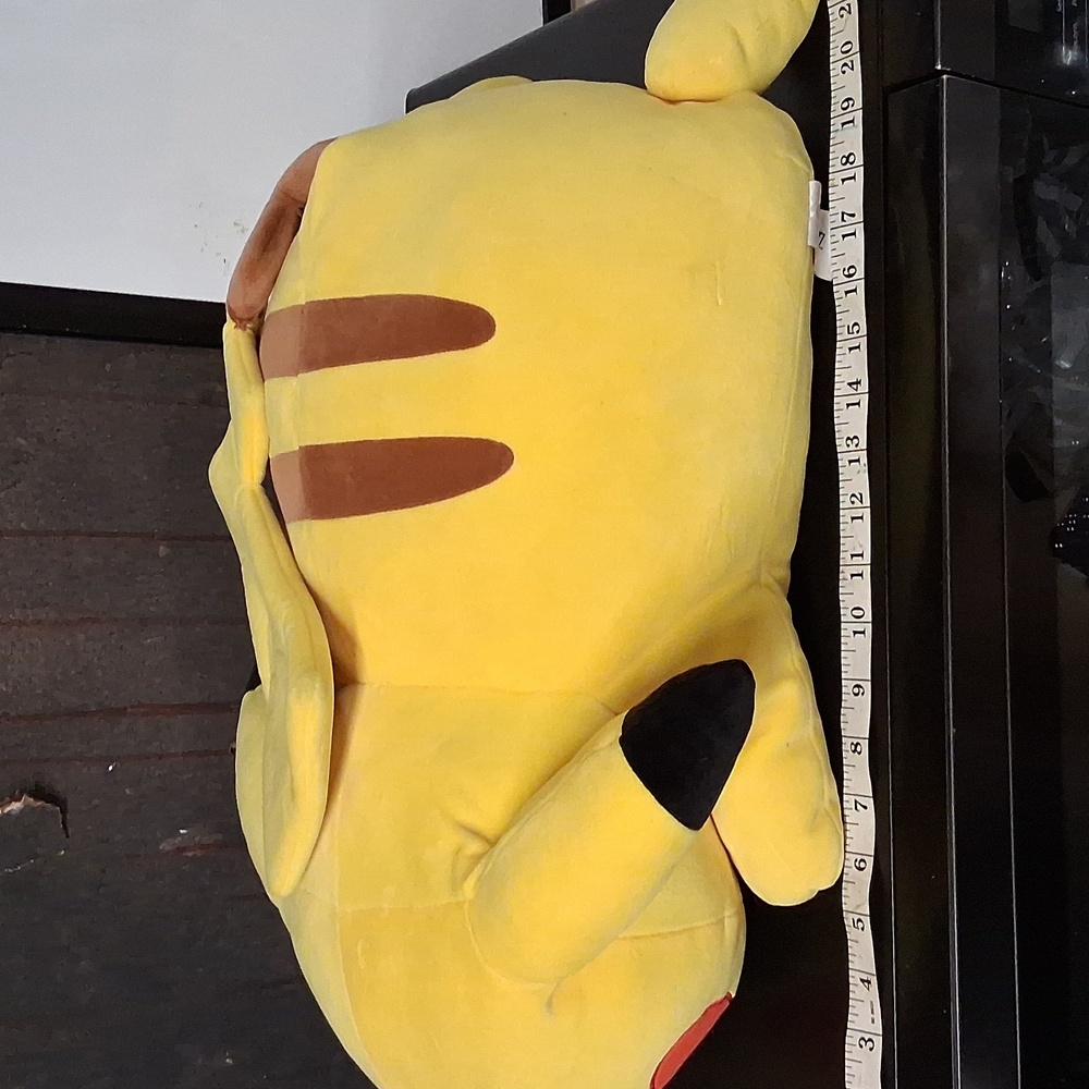 Pokémon Pikachu Sleeping Plush - 18-Inch Premium Plush in Sleeping Pose - Picture 6 of 7